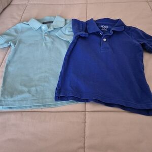 The Children's Place Polo Set - Light Blue and Blue